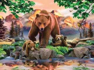 Slagalica «Bears 1»
