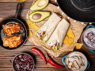 Quebra-cabeça «Mexican snacks»