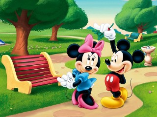 Rompecabezas «Mickey and Minnie»