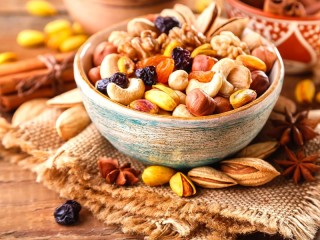 Puzzle «bowl of nuts»