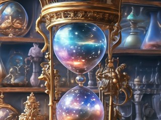Rompecabezas «Mystical hourglass»