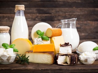 Rompecabezas «Dairy products»