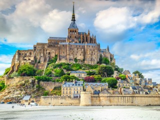 Rompecabezas «Mont Saint Michel»