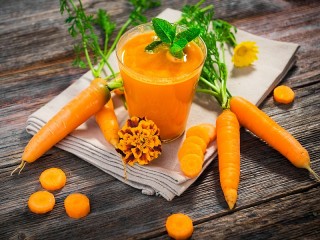 Пазл «Морковный сок»