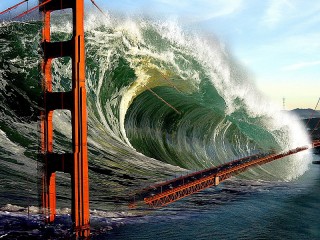 Слагалица «Bridge and tsunami»