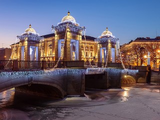 Пазл «Мост Ломоносова»