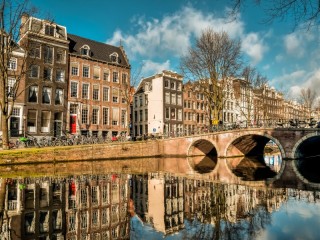 Пазл «Мост в Амстердаме»