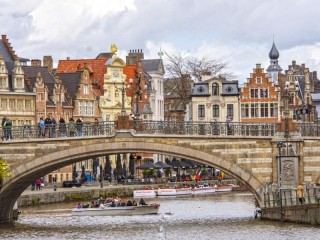 Rompecabezas «Bridge in Ghent»