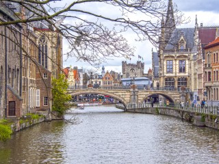 Jigsaw Puzzle «Bridge in Ghent»