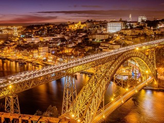 Пазл «The bridge in Portugal»