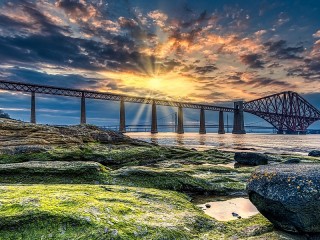 Quebra-cabeça «Bridge in Scotland»