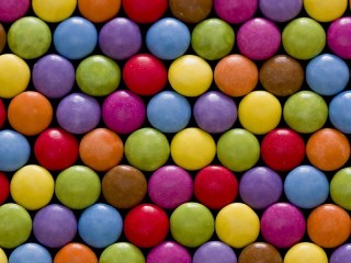 Пазл «A mosaic of jelly beans»