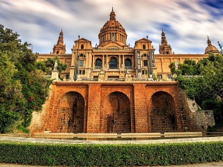 Jigsaw Puzzle «Museum in Barcelona»