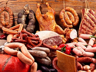 Jigsaw Puzzle «Meat products»