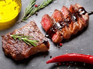 Quebra-cabeça «Meat steak»