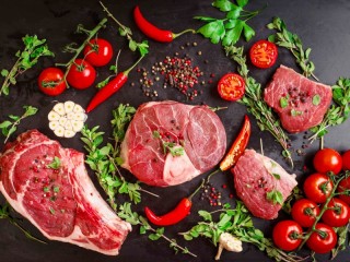 Jigsaw Puzzle «Meat and vegetables»