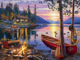 Jigsaw Puzzle «On shore»