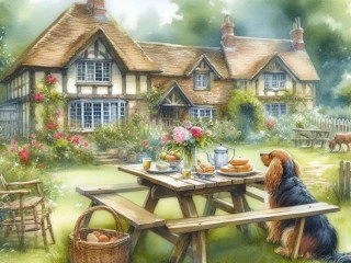 Jigsaw Puzzle «In the country»