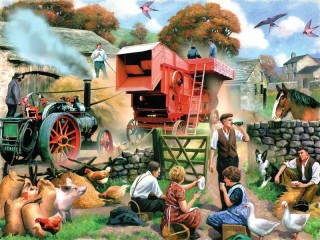 Puzzle «On the farm 1»