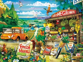 Jigsaw Puzzle «On the farm»