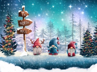 Jigsaw Puzzle «To the North Pole»