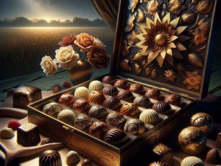 Jigsaw Puzzle «Set of candies»