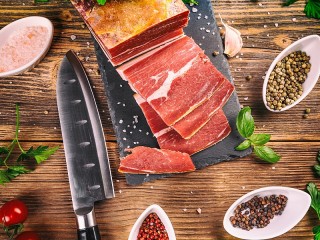 Jigsaw Puzzle «Sliced meat»