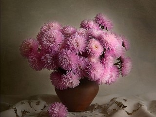 Jigsaw Puzzle «Still life with asters»