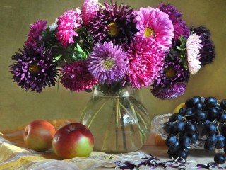 Пазл «Still life with asters»