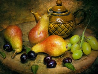 Quebra-cabeça «Still life with teapot»
