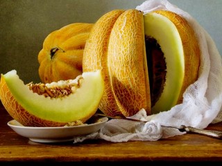 Jigsaw Puzzle «Still life with melon»