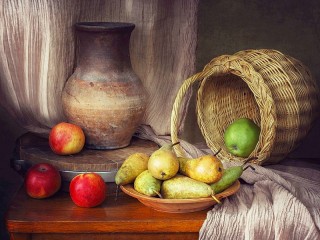 Jigsaw Puzzle «Still life with fruit»