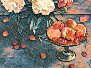Jigsaw Puzzle «Still life with fruit»