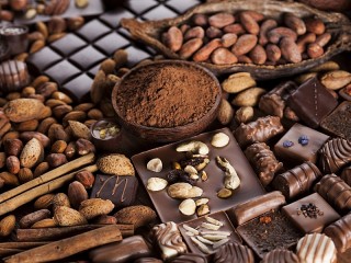 Puzzle «Still life with cocoa»