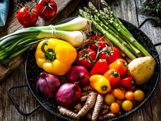 Bulmaca «Still life with vegetables»