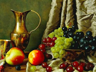 Rompicapo «Still life with grapes»