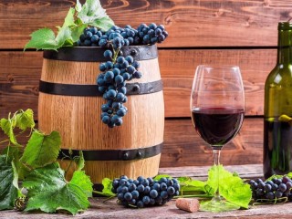 Jigsaw Puzzle «Still life with wine»