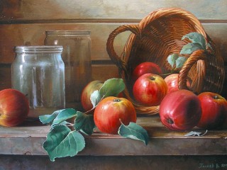 パズル «Still life with apples»