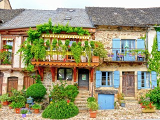 Quebra-cabeça «Najac France»