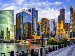 Jigsaw Puzzle «Chicago skyscrapers»