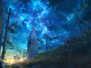 Jigsaw Puzzle «The skyscraper and the stars»
