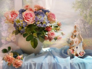Jigsaw Puzzle «Tenderness of flowers»