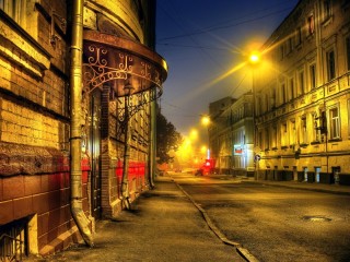 Bulmaca «Moscow at night»