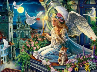 Пазл «Ночной ангел»