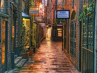 Jigsaw Puzzle «Night Chester»