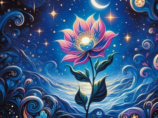 Rätsel «Night flower»