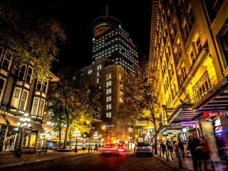 Jigsaw Puzzle «Night Vancouver»