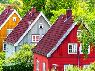 Zagadka «Norwegian village»