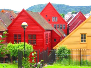 Slagalica «Norwegian houses»