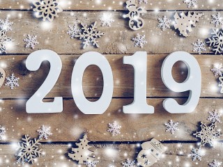 Bulmaca «The new year is 2019»